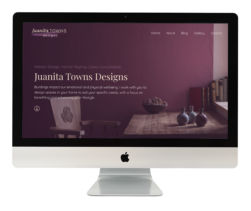 Juanita Towns Interior Designer website